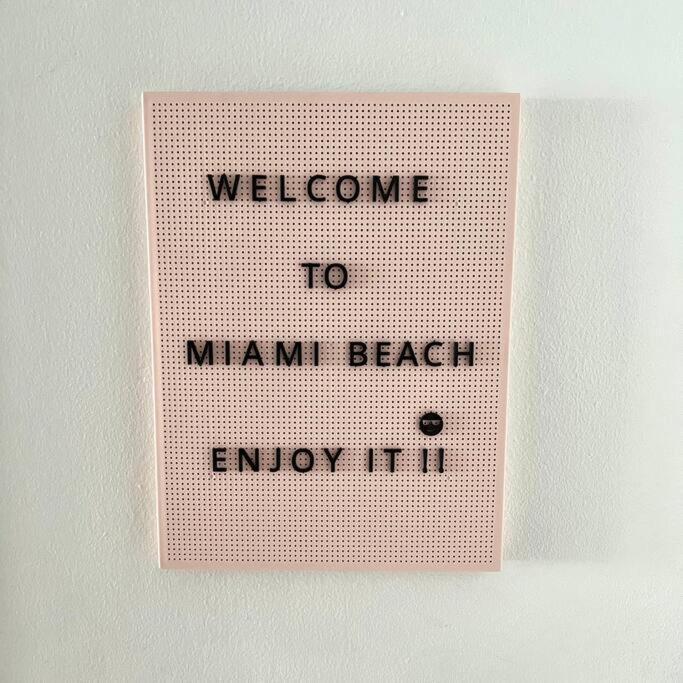 Beautiful Studio In A Seafront Condo Miami Beach Zewnętrze zdjęcie